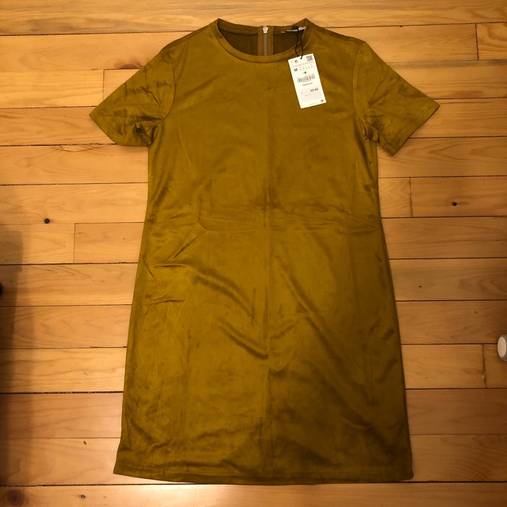 Zara Tumeric colored one piece dress